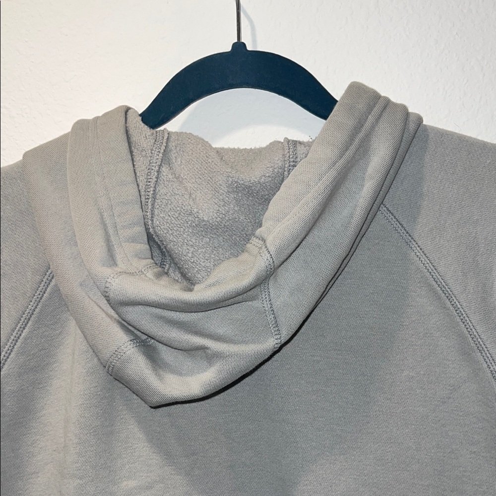 Adidas Men's Light Gray Hoodie - Picture 8 of 8